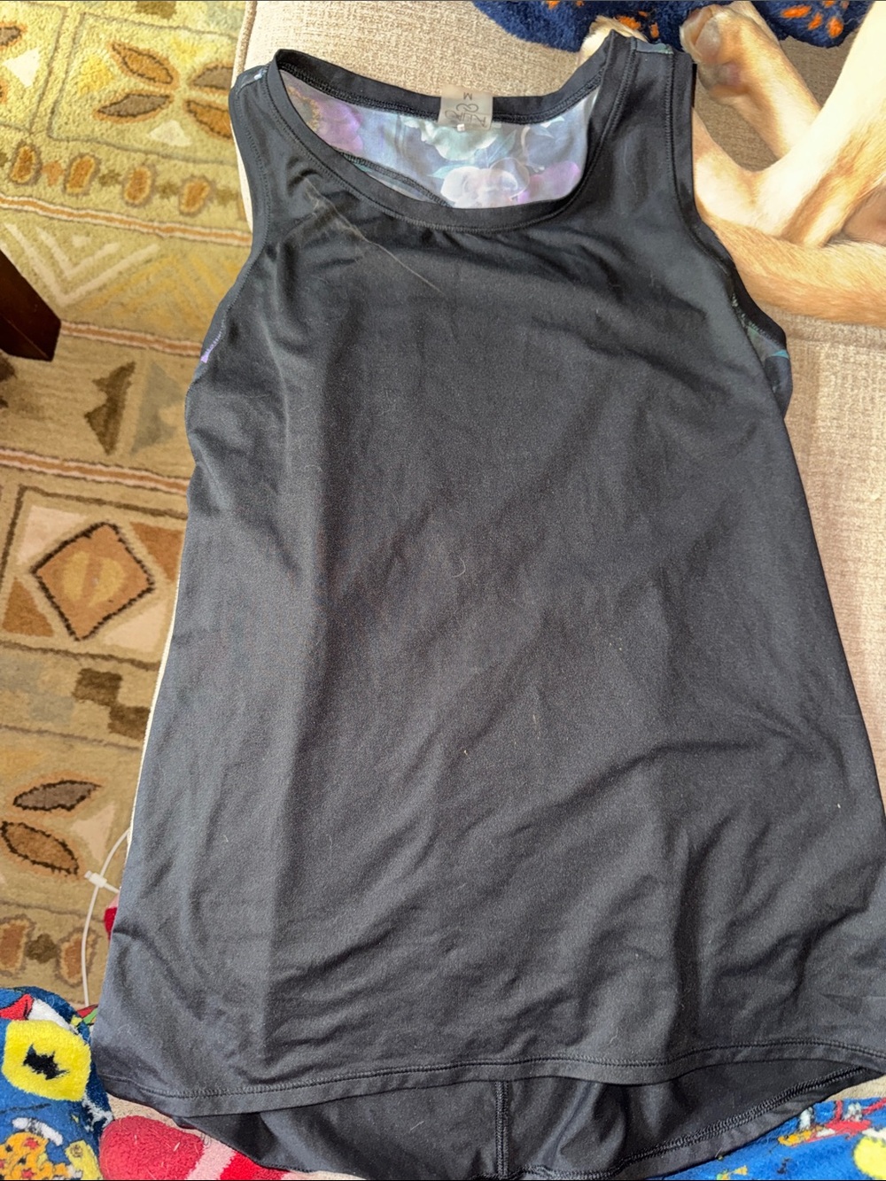 CALIA by Carrie Underwood Black Athletic Tank Top